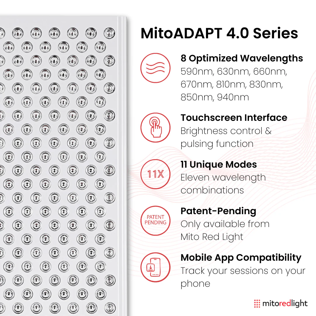 MitoADAPT 4.0 | Red Light Therapy Panel Series - Image 9