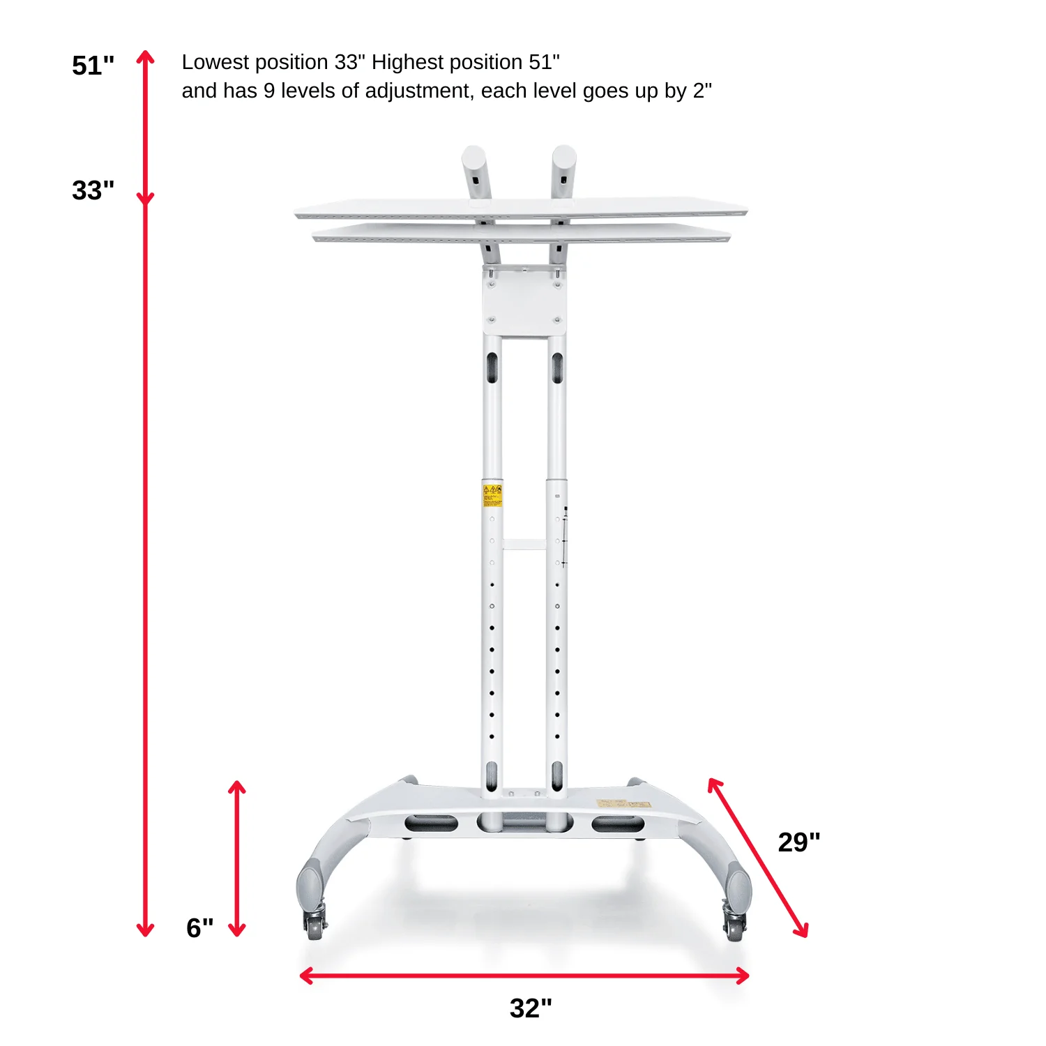 Mito Red Universal (Vertical or Horizontal) Stand - Image 3