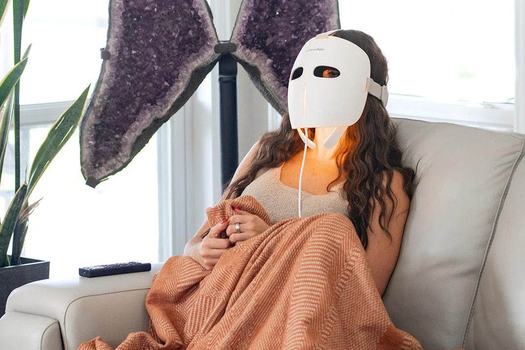 MitoGLOW™ LED Red Light Therapy Face Mask - FDA Cleared, 1,064 LEDs, 4 Wavelengths - Image 6